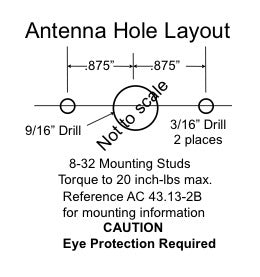 Delta Pop Red Tail VHF COM Antennas